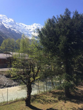 Studio lumineux avec vue sur le massif du Mont-Blanc Chamonix-Mont-Blanc